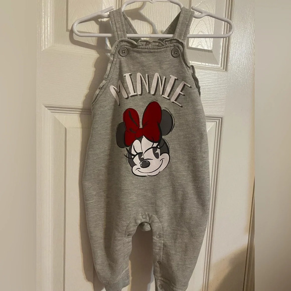 New Disney Baby Minnie Mouse Overalls - Picture 1 of 8